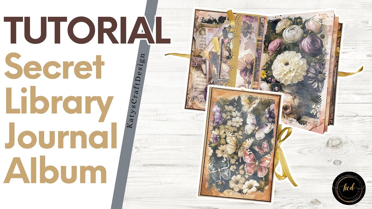 ✨Tutorial✨ - Secret Library Journal Album