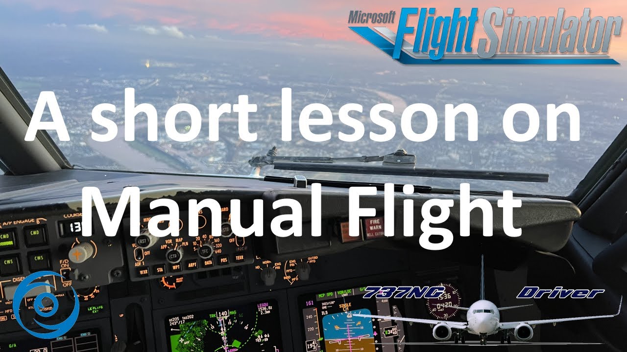 A short lesson on manual flight | Real 737 Pilot
