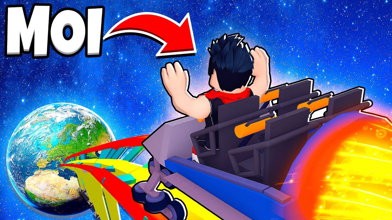 L'ATTRACTION LA PLUS HAUTE DU MONDE ! Montagne Russe (Roblox)