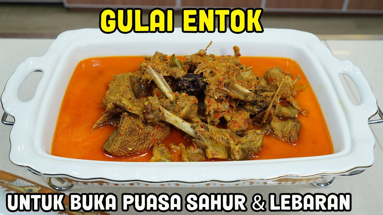Gulai Entok Enak Banget Untuk Buka Puasa Sahur & Lebaran