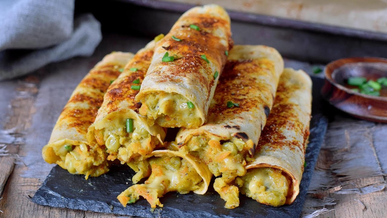 Vegan TAQUITOS That Are Baked And Full Of Flavor!