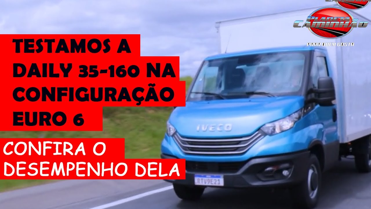 Teste de consumo da nova Iveco Daily 35-160, na configuração Euro 6 e descubra as mudanças.