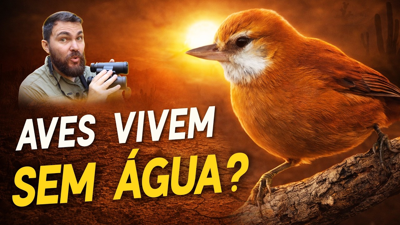 Como as Aves da Caatinga sobrevivem sem água?