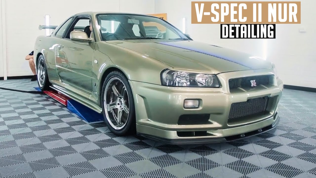 Detailing a Millennium Jade R34 GTR VSpec II Nur
