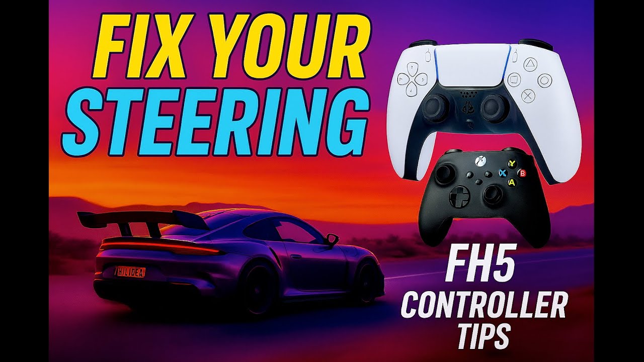 Fix Your Steering in FH5 &ndash; Best Controller Settings for Smooth Racing (PS5 + XBOX)