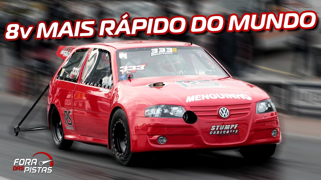 GOL 8 válvulas mais RÁPIDO DO MUNDO!
