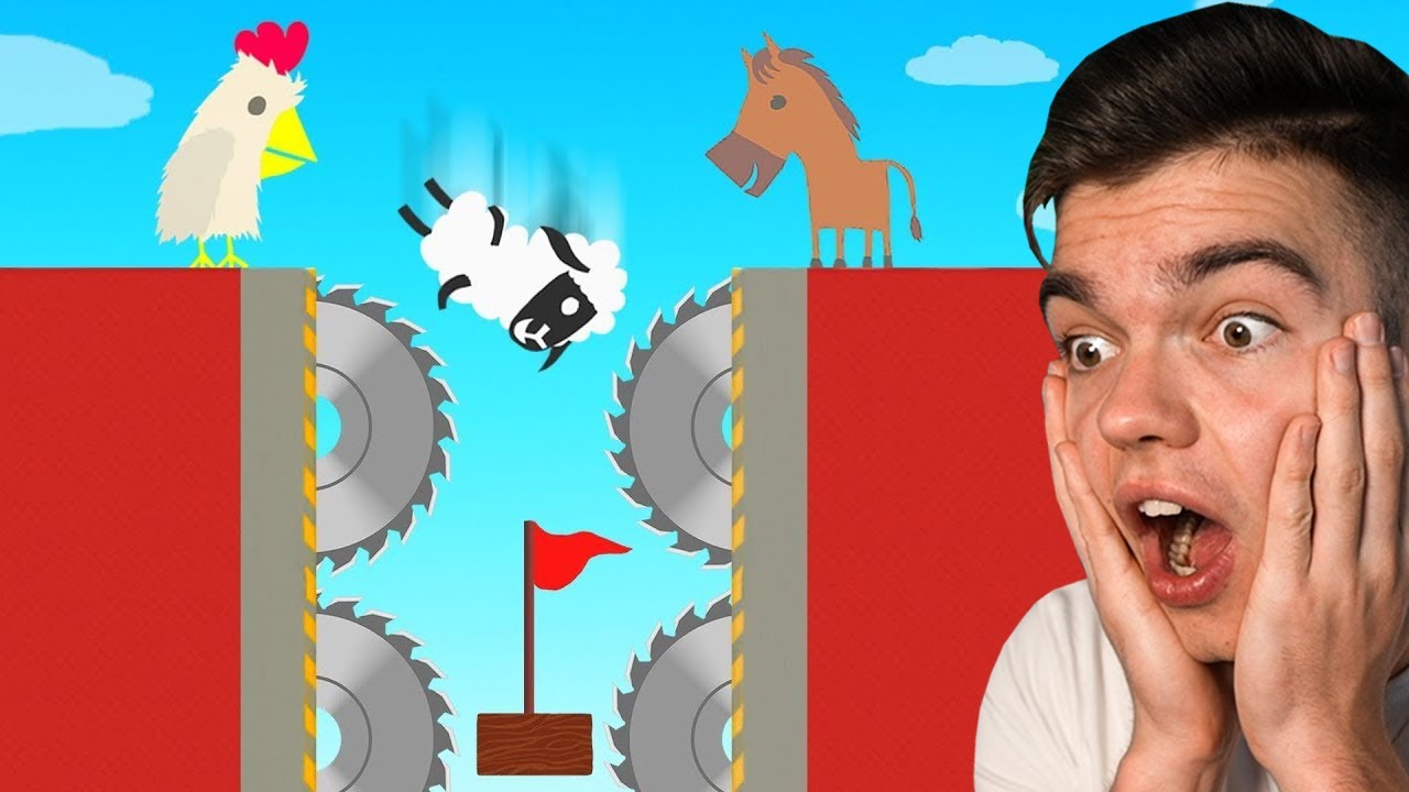3 NOOBY vs NIEMOŻLIWY POZIOM w 99%! (Ultimate Chicken Horse)