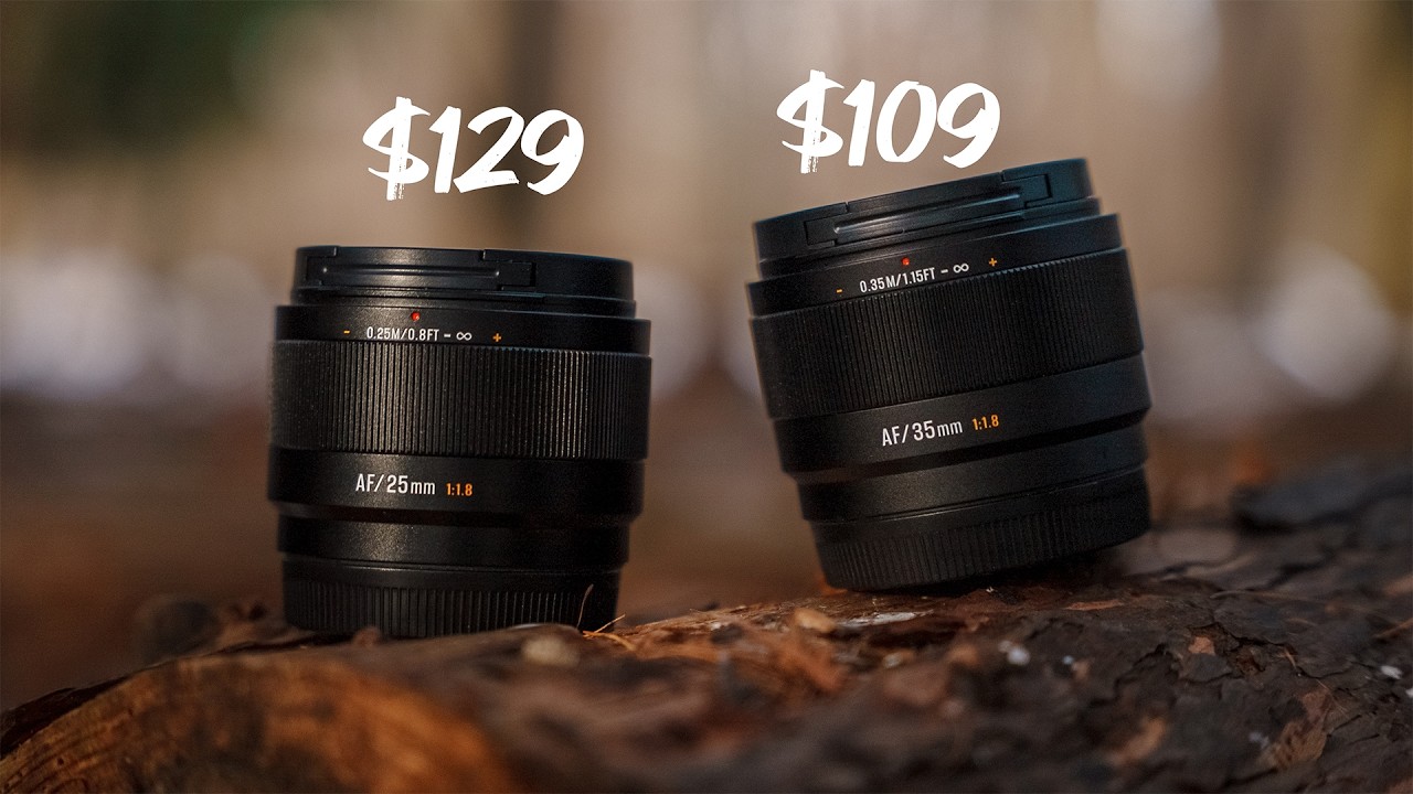 Ultra-Budget AF Primes! | 7Artisans 25mm vs 35mm f/1.8