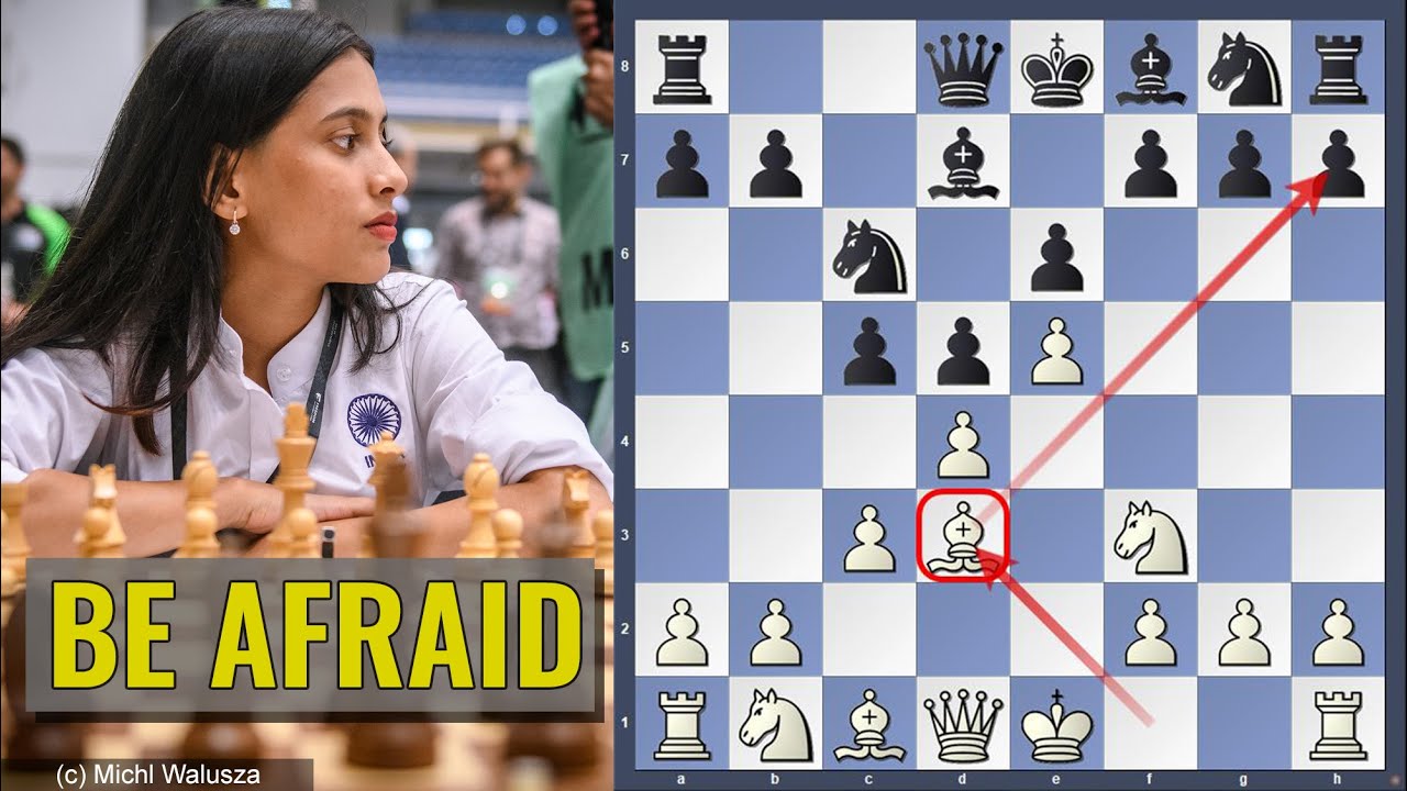 The Milner-Barry Gambit - be afraid | Deshmukh vs Danielian | Women's Olympiad Budapest 2024