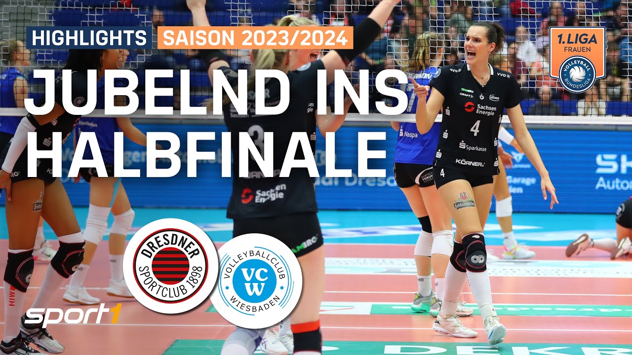 Überraschender Halbfinaleinzug 👏 | Match Highlights | 1. Volleyball Bundesliga Frauen
