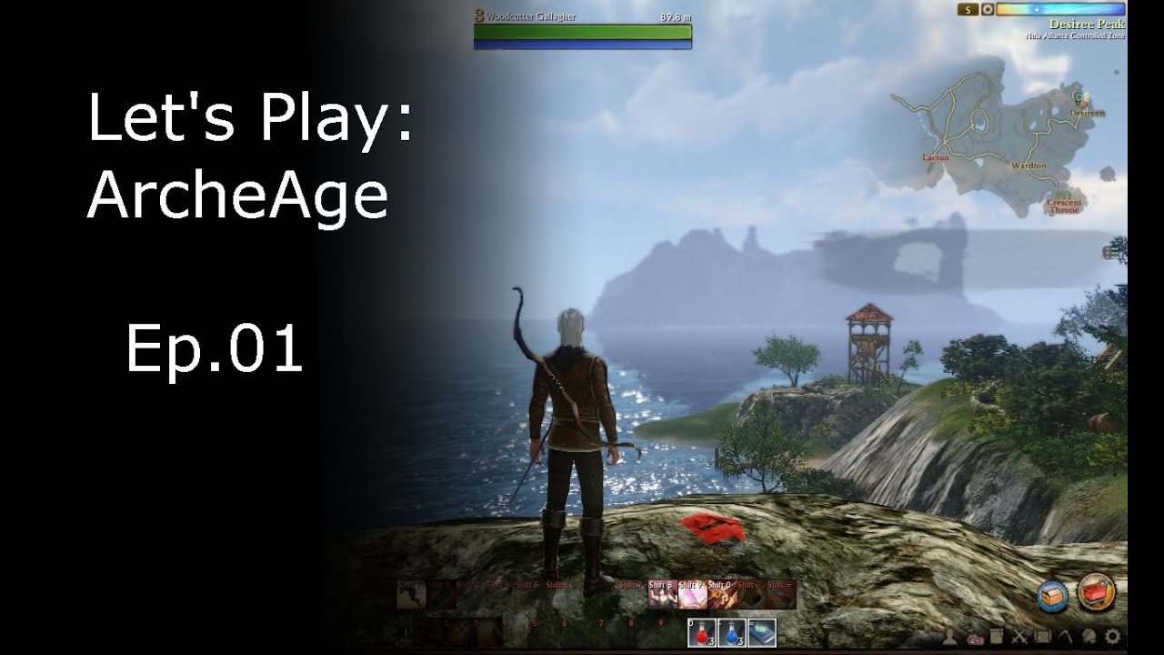 Scoop's Let's Play - ArcheAge - Ep.01 - Character Creation
