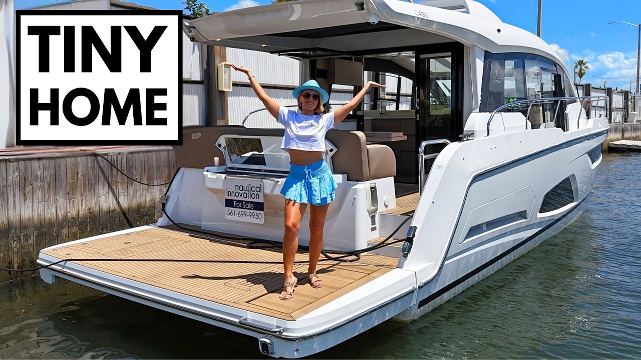 ПОЧЕМУ ТАК ДЕШЕВО? 🤯 НОВАЯ 2022 Sealine C430 Great Loop Motor Yacht Tour