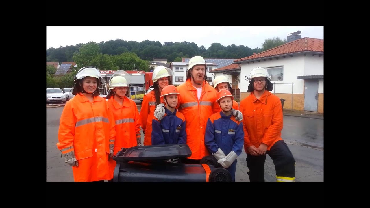 Cold Water Challenge 2014 Feuerwehr Gemünden (Wohra)