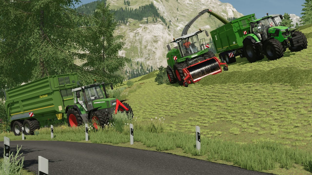 [FS22] Erstes Video im LS22!!! Gras h&auml;ckseln in Erlengrad [Erlengrad #1]