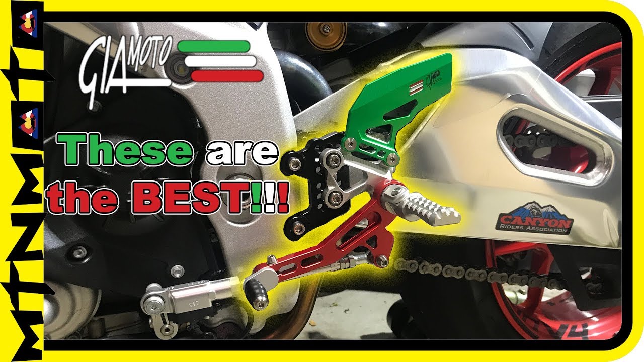 2018 Aprilia Tuono Factory | The Ultimate Build | Part 13 | Giamoto Rearsets