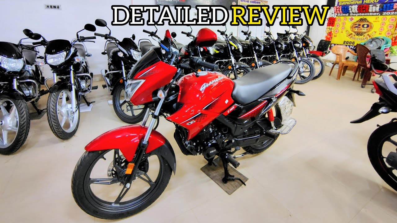 2026 Updated Hero Glamour Detailed Review - Better Than Honda Shine 125  