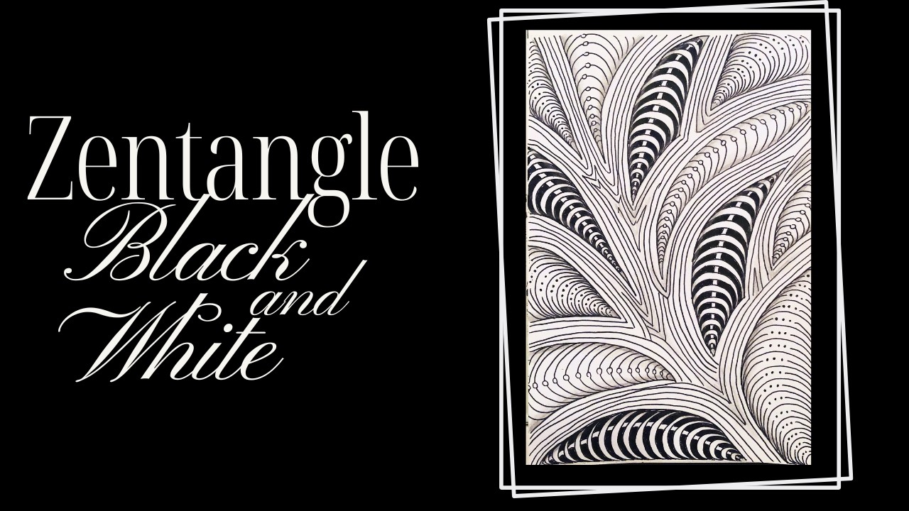 Zentangle Tutorial / Zentangle Art / Relax Art
