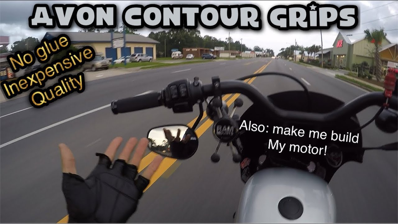 New Avon Contour grips and motor build time! Hopefully.