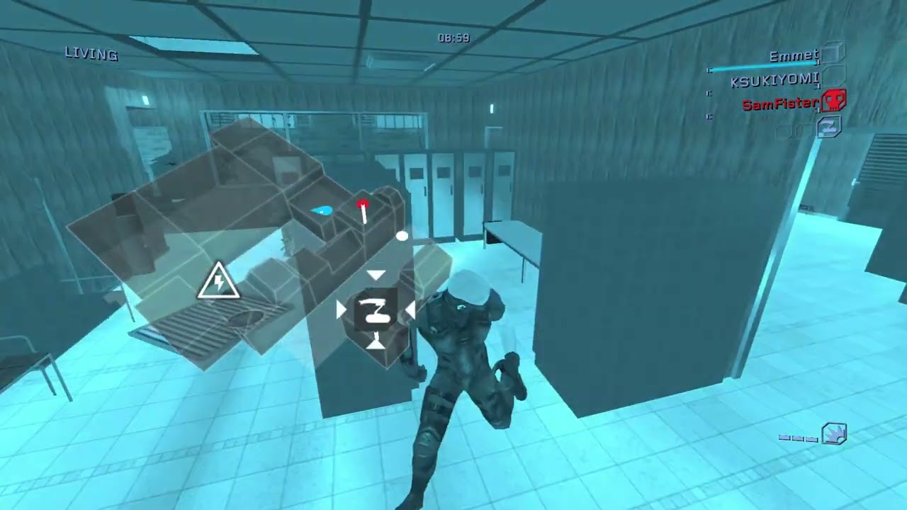 Splinter Cell Double Agent Multiplayer Spy Round(Insane clutch ending)
