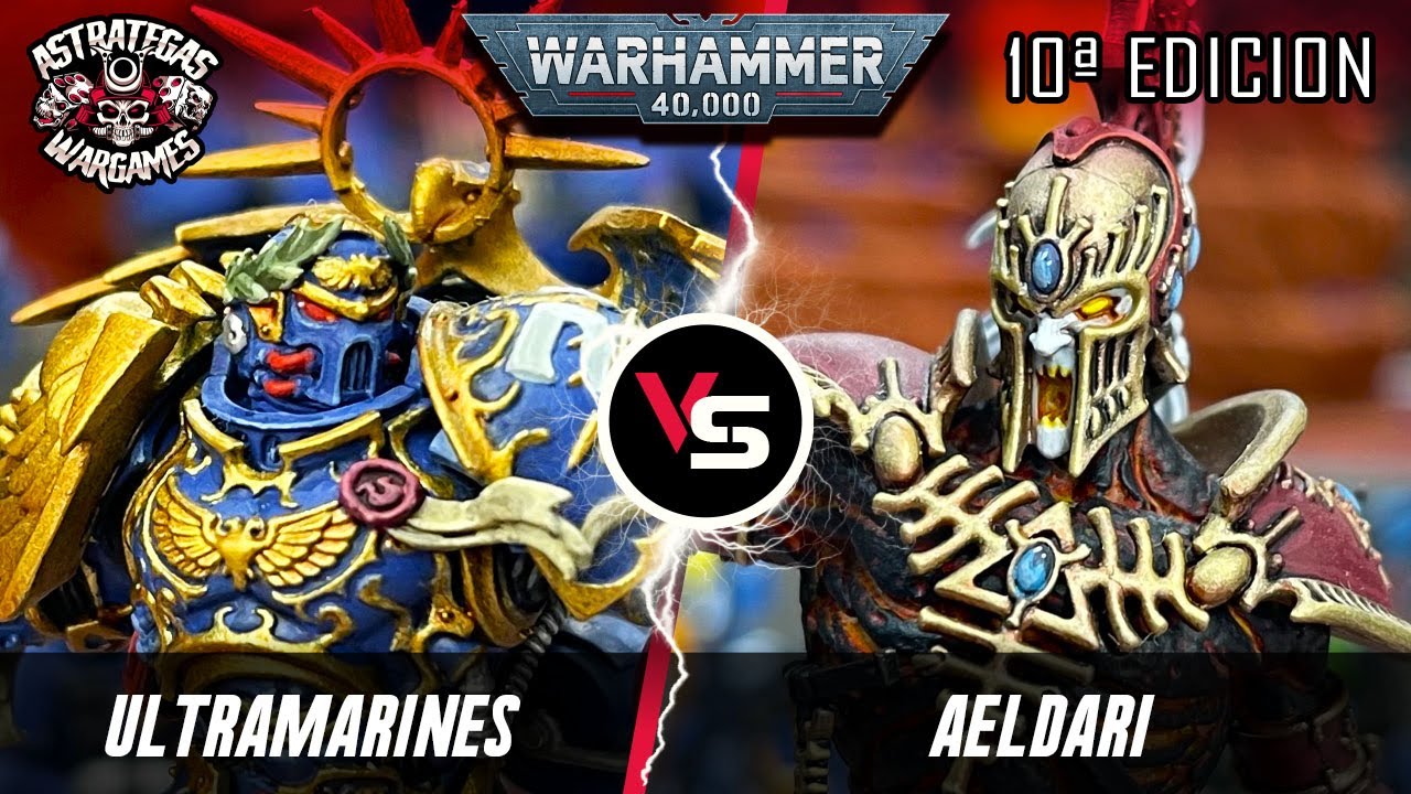 ⭐️INFORME WARHAMMER 40k⭐️ Ultramarines VS Aeldari - Décima edición