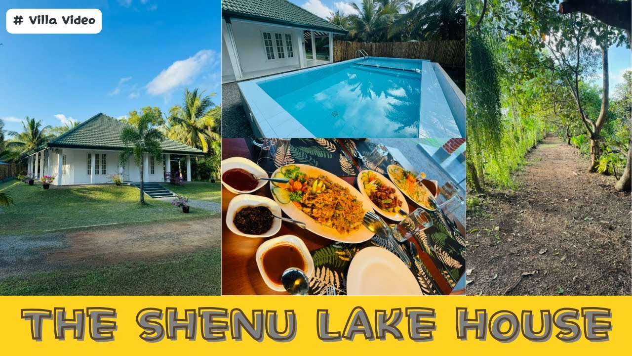 The Shenu Lake House for day-use, night-use, day-outing, restaurant and functions.