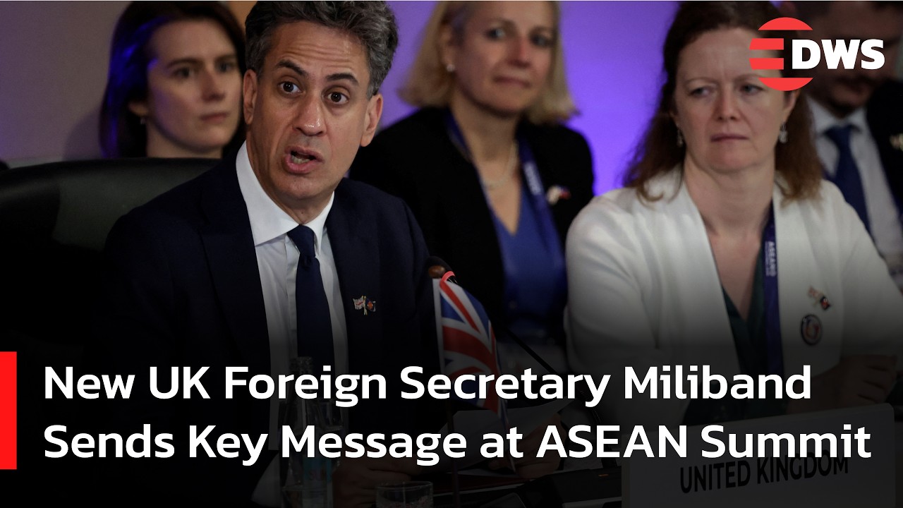 WATCH: UK Foreign Secretary Ed Miliband Makes ASEAN Debut in First Overseas Trip | AC15