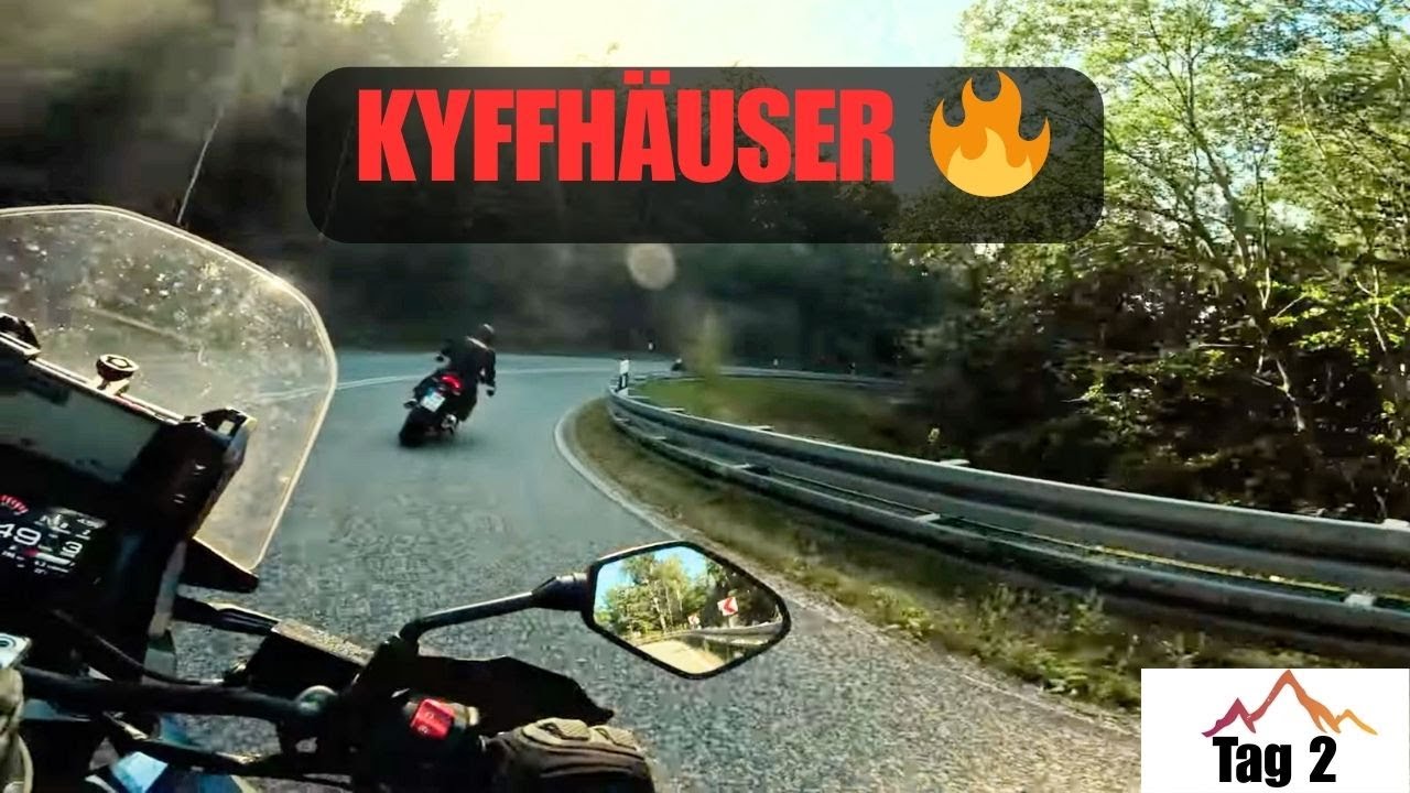 BESTE Motorrad-Route Mitteldeutschlands? 🏍️ Kyffhäuser + Ostharz | Suzuki V-Strom 1050