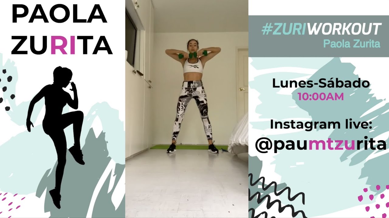 Trabajo intenso de abdomen y brazo | Reto Zuriworkout // Paola Zurita