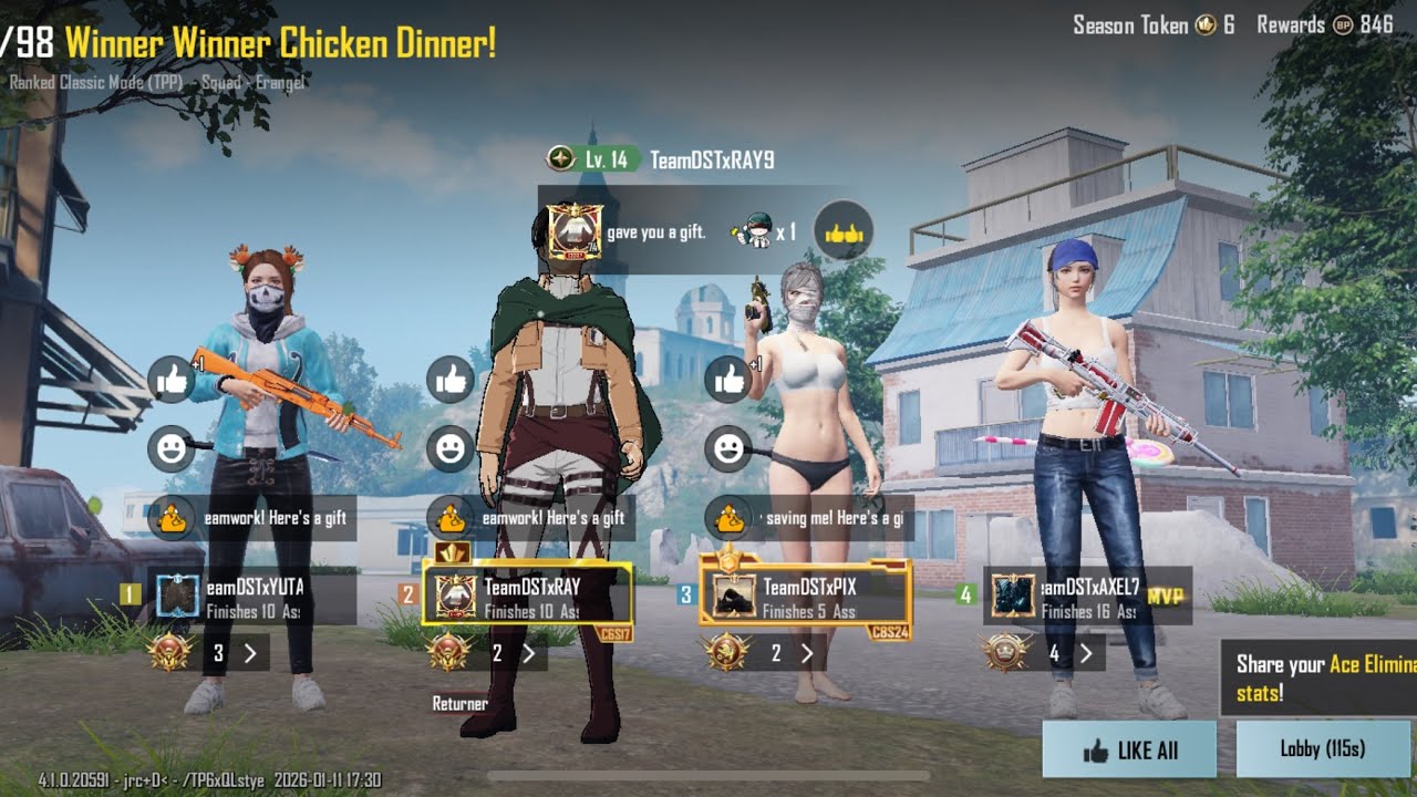 BGIS 2026 IN GAME QUALIFIER🇮🇳 | 41 Kills Domination | Team Destiny ❤️‍🔥| 