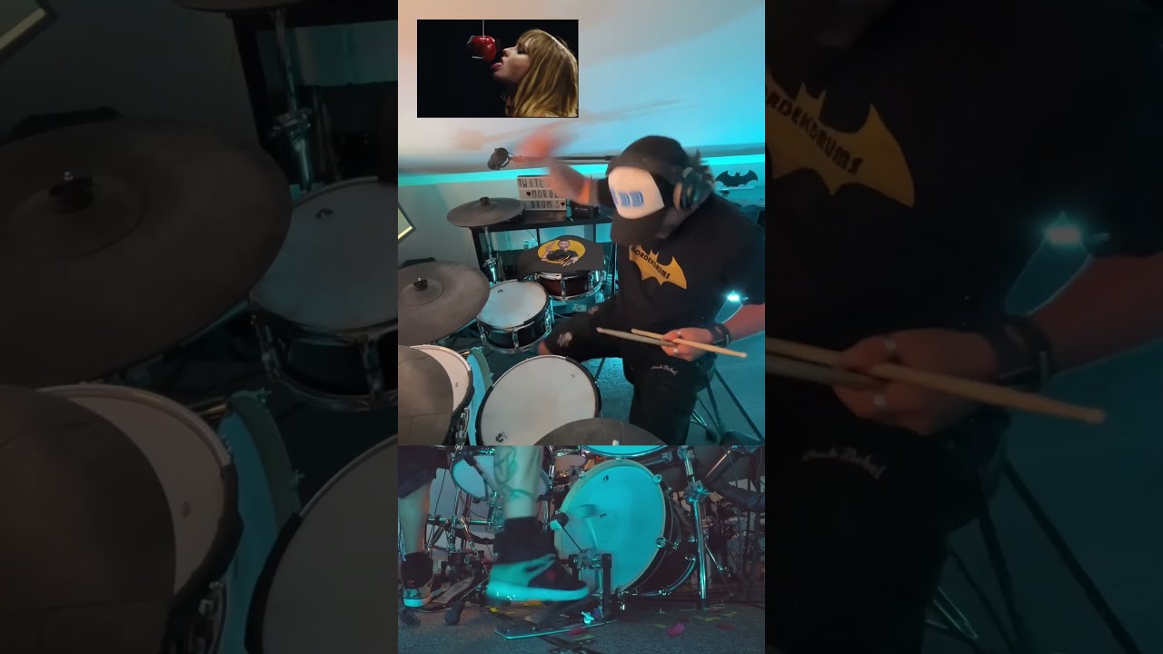 DrumCover - Maneskin - i wanna Be your slave. #drumcover #gewadrums #maneskin #drummer #drums