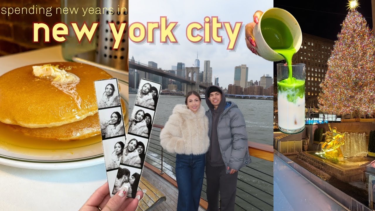New Year's in NEW YORK CITY 2025  🗽🍎🚕  | what I eat & exploring the city