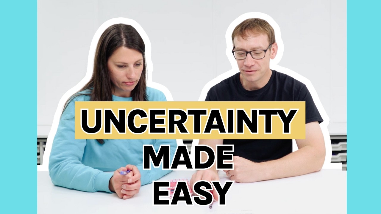 Uncertainty Explained! A-Level Biology & Physics Maths Skills | Miss Estruch x PhysicsOnline