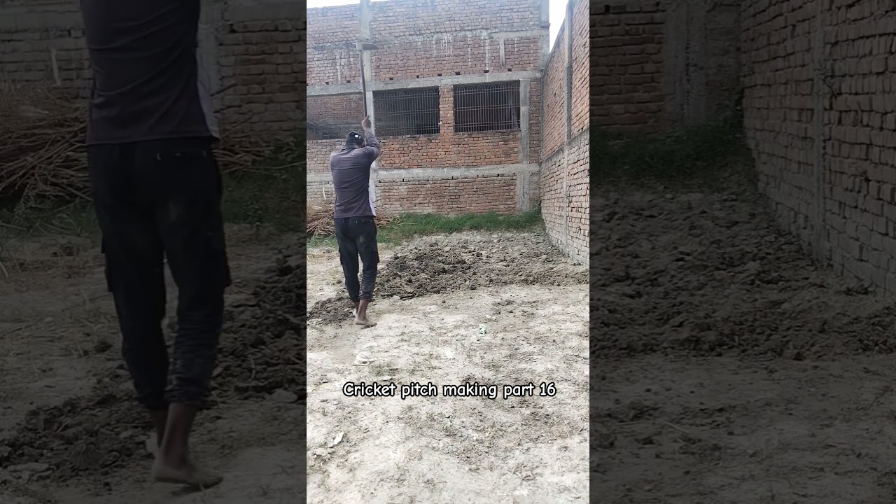 cricket pitch making part 16 