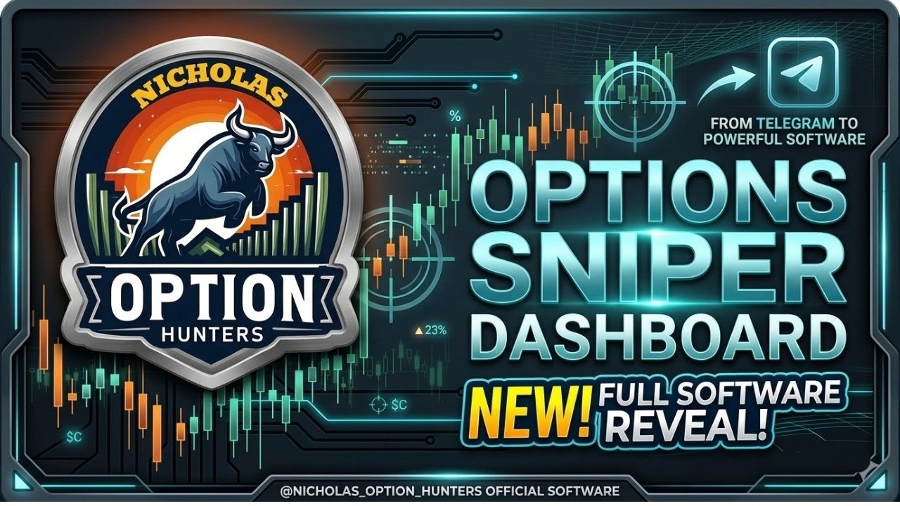 The Nicholas Options Sniper Dashboard is HERE! 🚀#optiontrading #niftyoptiontrading #trading