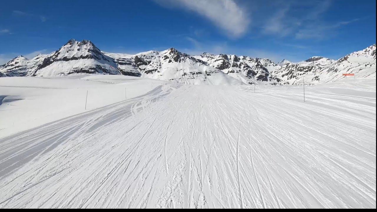 Top to Bottom All Blues   Bonneval sur Arc Ski
