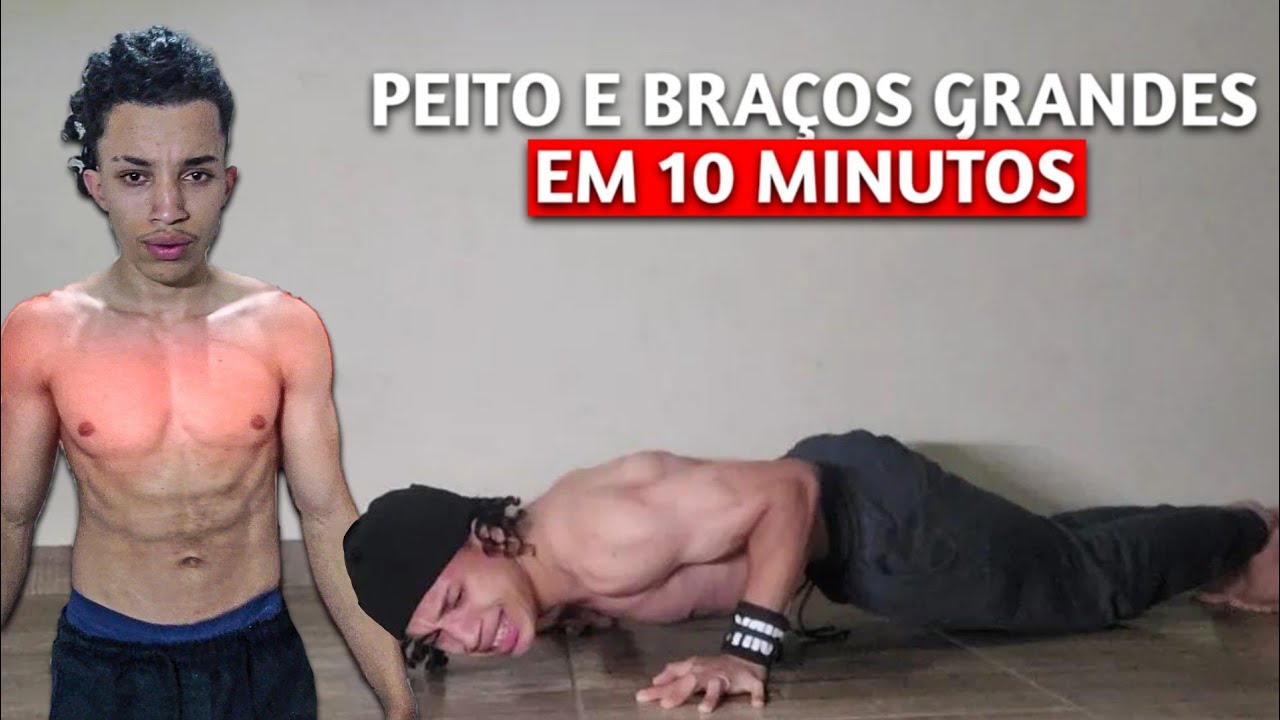 FAÇA JUNTO, TREINO EM CASA DE PEITO, TRÍCEPS E OMBRO