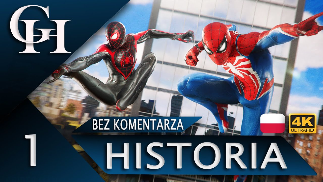 SPIDER-MAN 2 PL CZ 1 -  NAPIĘCIE POWIERZCHNIOWE [ FABUŁA BEZ KOMENTARZA/KINOWY GAMEPLAY ] PS5/4K