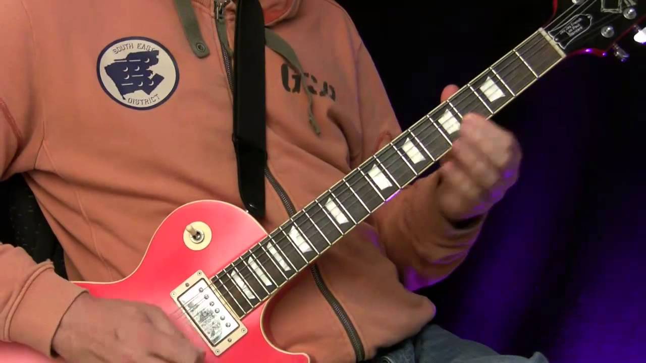 Guitar Lesson - Psycho Billy ( Rock n Roll with Distortion and some crazy twang effects )