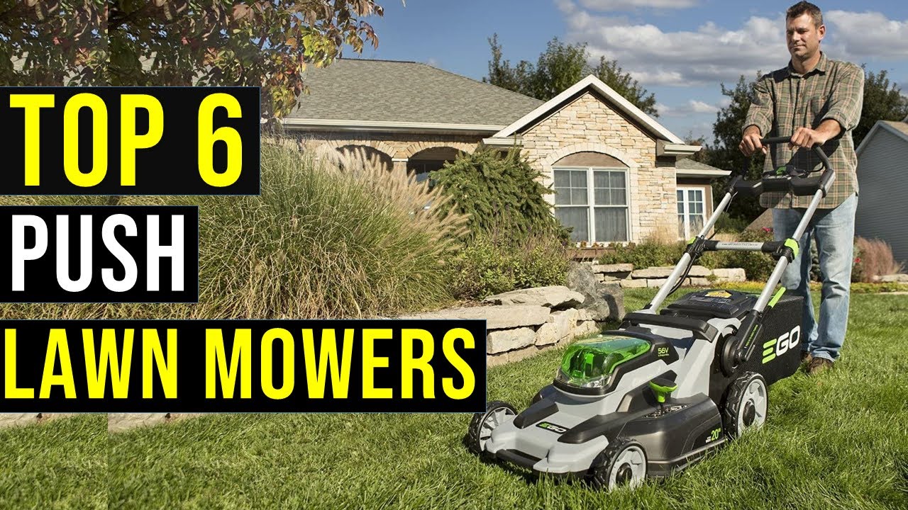 ✅Top 6: Best Push Lawn Mowers in 2023 || The Best Push Lawn Mowers - Reviews