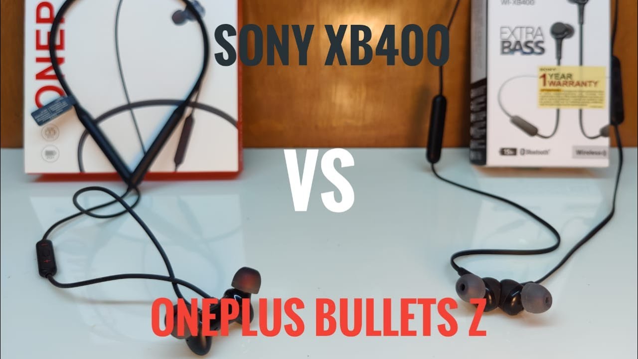 Sony WI-XB400 vs Oneplus Bullets Z ! Best budget Wireless bluetooth earphones | Review & Comparison