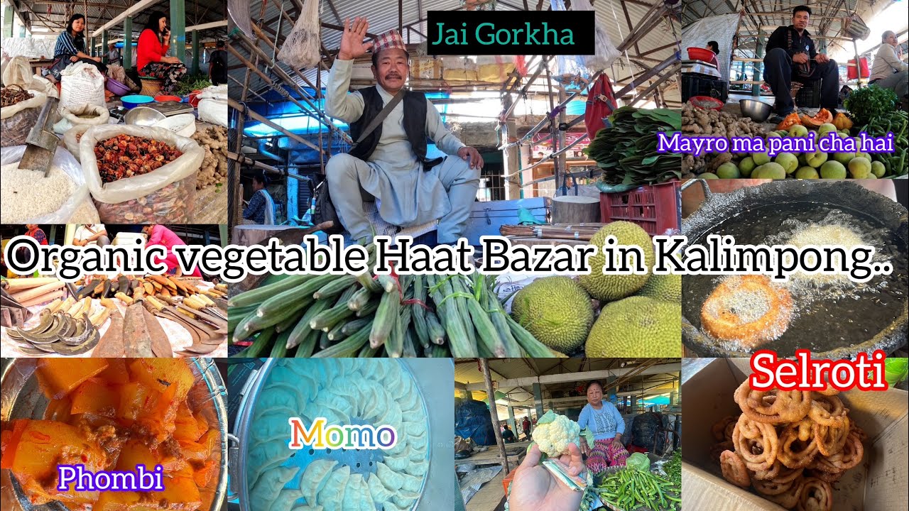 Organic vegetable local for  vocal ￼￼￼haat Bazar in kalimpong first time.@dorjeetamangvlog7356 ￼