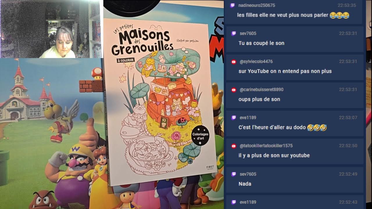 annoces des défis coloriages et papotages