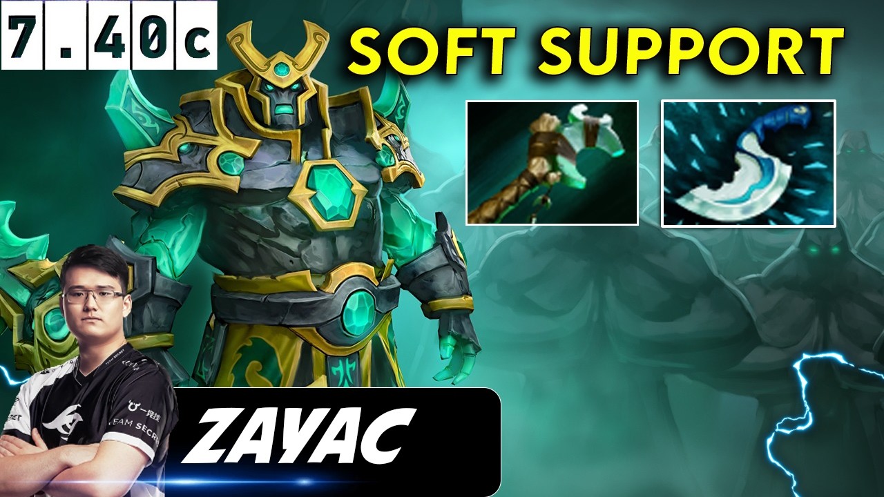 Zayac Earth Spirit Soft Support - Dota 2 Patch 7.40c Pro Pub Full Gameplay