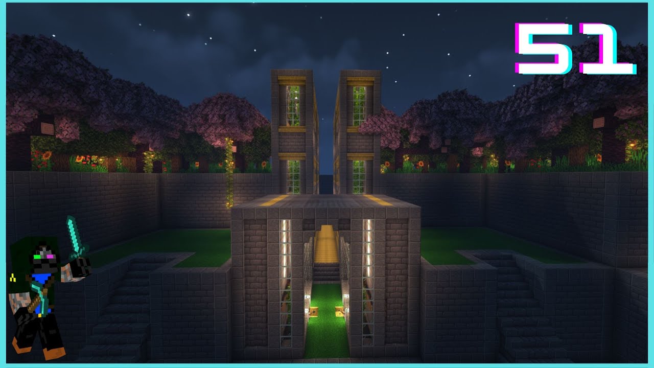 Starting to fill out the island- Minecraft 1.21.4 Vanilla Survival Part 51