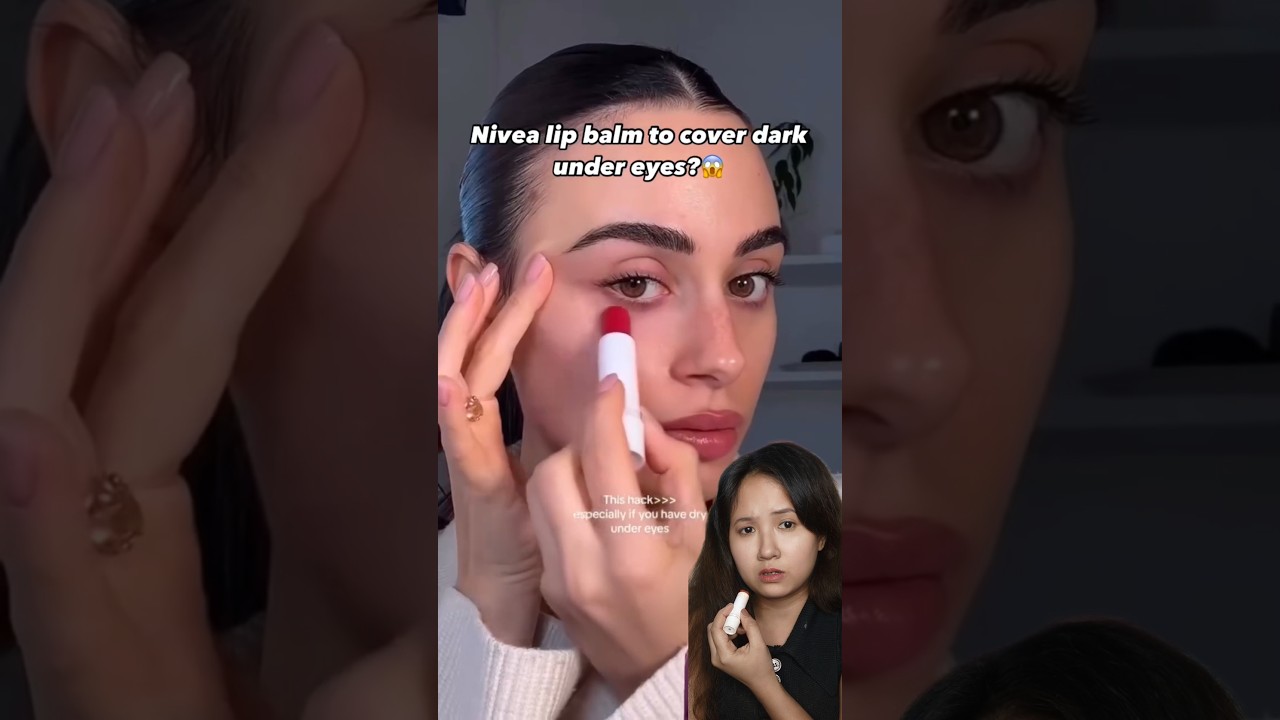 Nivea Lip balm hack #nivea #lipbalm #hack #peelingsong #trending #trend #viralhack #shorts #1million