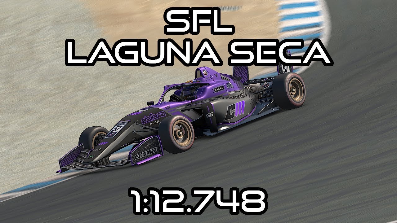 iRacing SFL 26S1 - Week 9: Laguna Seca Hotlap