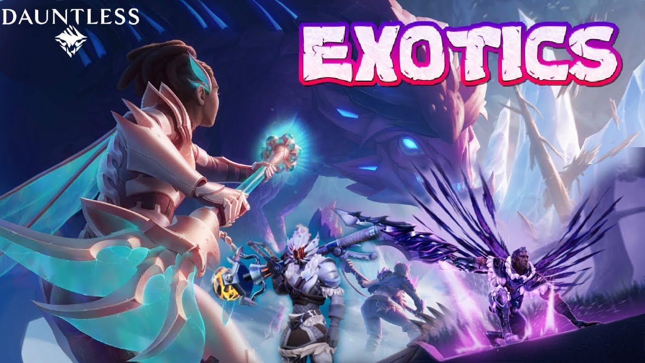 DAUNTLESS - EXOTICS / Godhand - Molten Edict - Hunger - Tragic Echo / Dauntless Gameplay