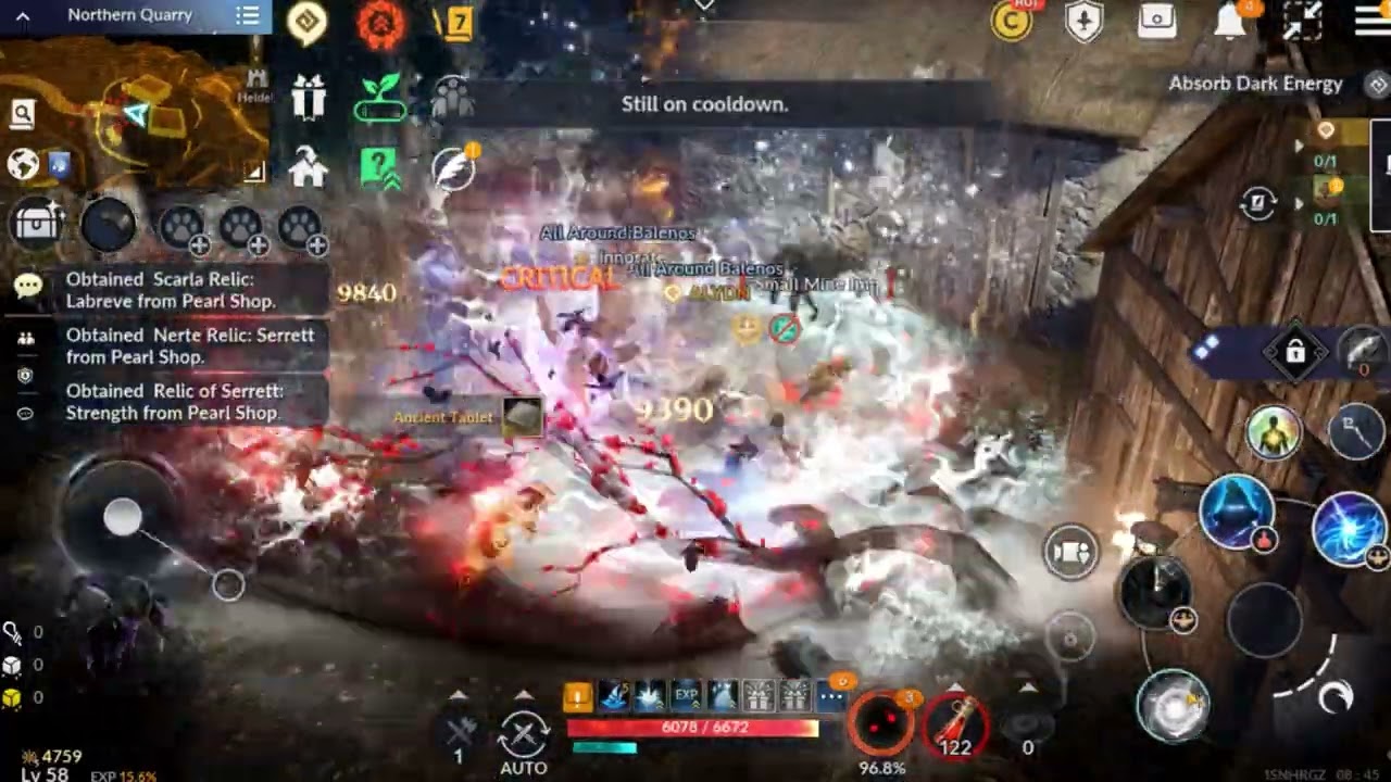 Black Desert Mobile Best Skill Order | Combo Rotation Guide 9