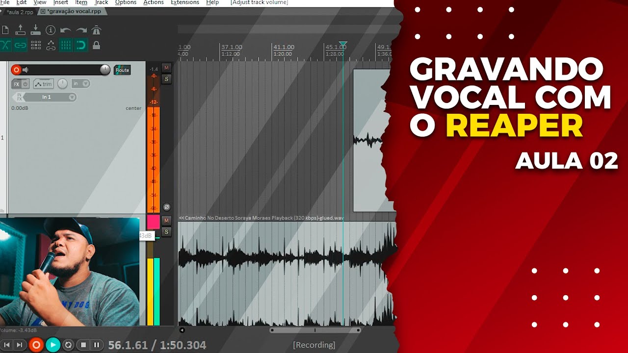 COMO GRAVAR VOCAL NO REAPER