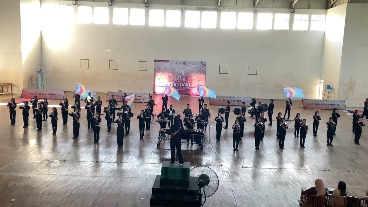 Drumband SMAN 1 TEGINENENG, Lomba Drumband seprovinsi lampung 26 Oktober 2024